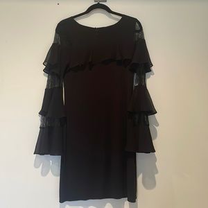 WHBM black dress